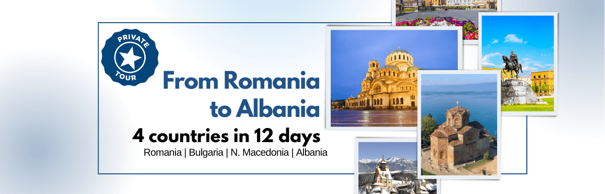 From Bucharest: Romania Private Trip 4 Cities in 2 Days